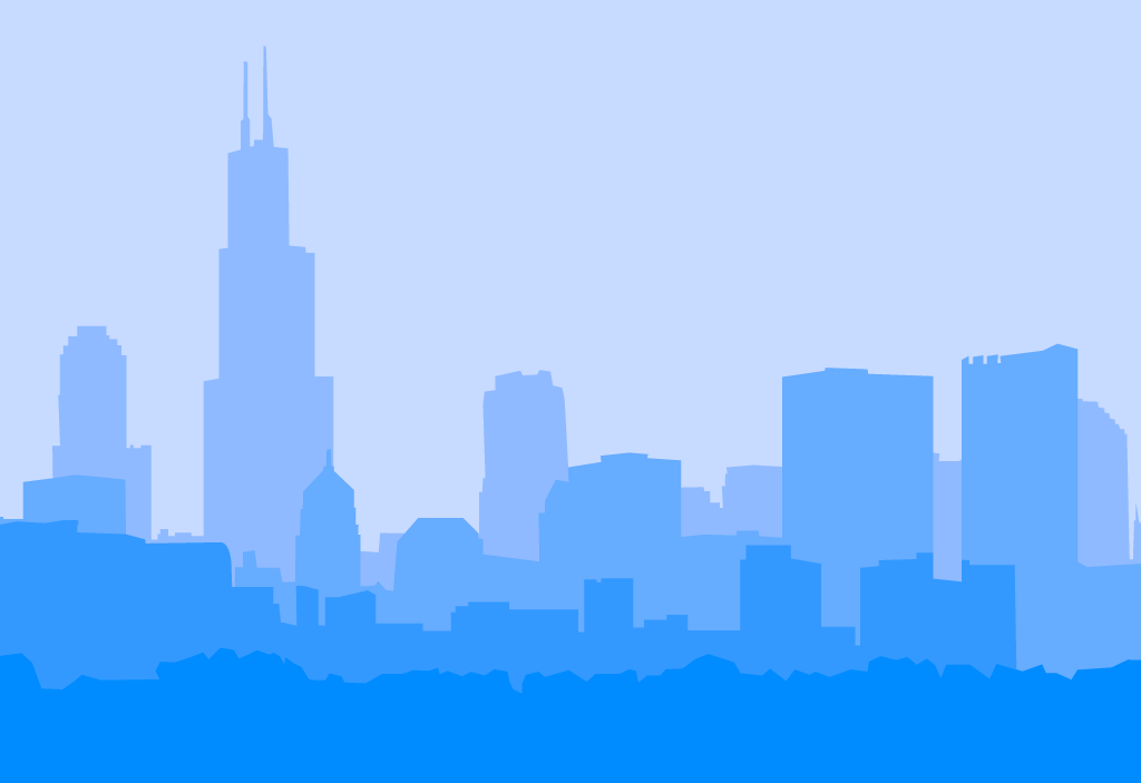 City Skyline in Blue 01 by pauljs75 on DeviantArt