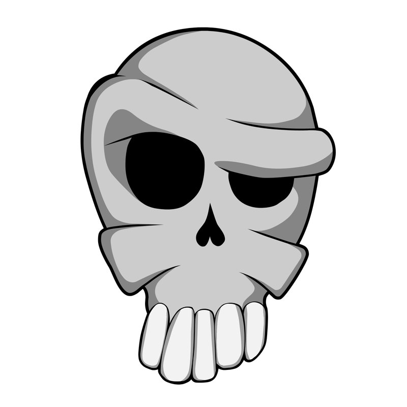 Pix For > Funny Cartoon Skulls