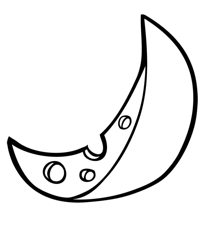 crescent Colouring Pages (page 2)