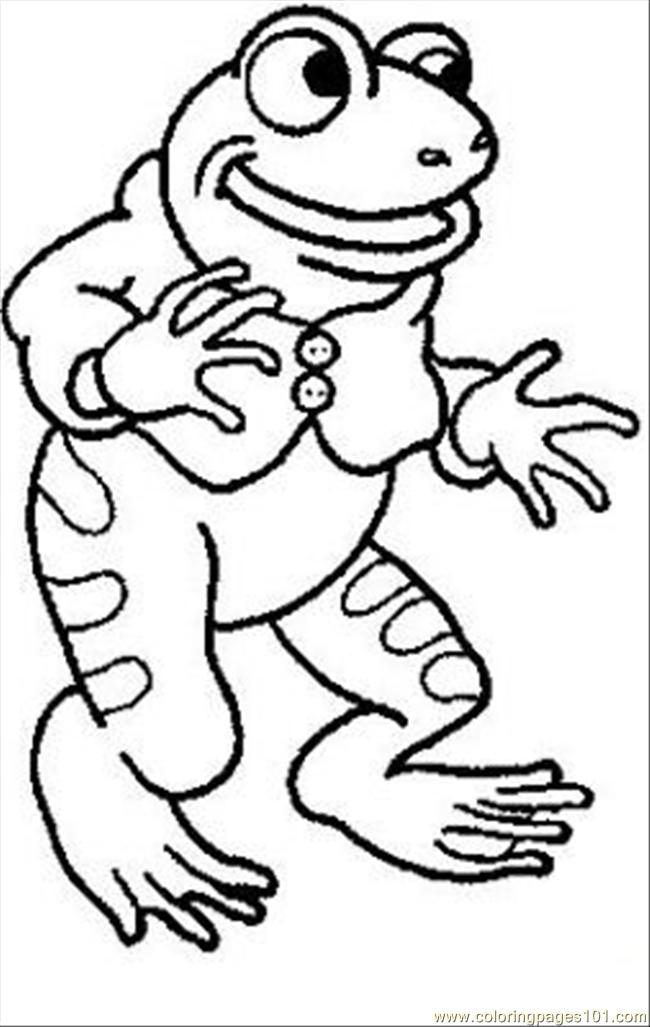 Coloring Pages Normal 88 Color Frog (Amphibians > Frog) - free ...