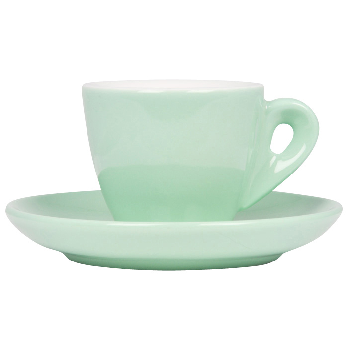 Inker Tina Espresso Cup & Saucer :: Mint | Clive Coffee