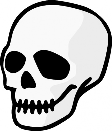 Halloween Skeleton Head Clipart | Clipart Panda - Free Clipart Images