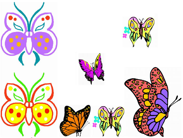 Butterfly cliparts, Butterflies clipart. clip art