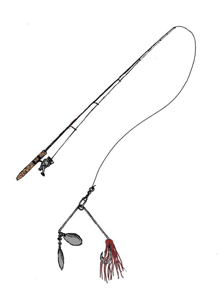 Picture Of A Fishing Pole - ClipArt Best