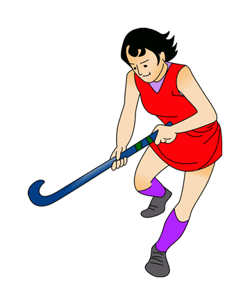Hockey Player Coloring Pages for Kids to Color and Print