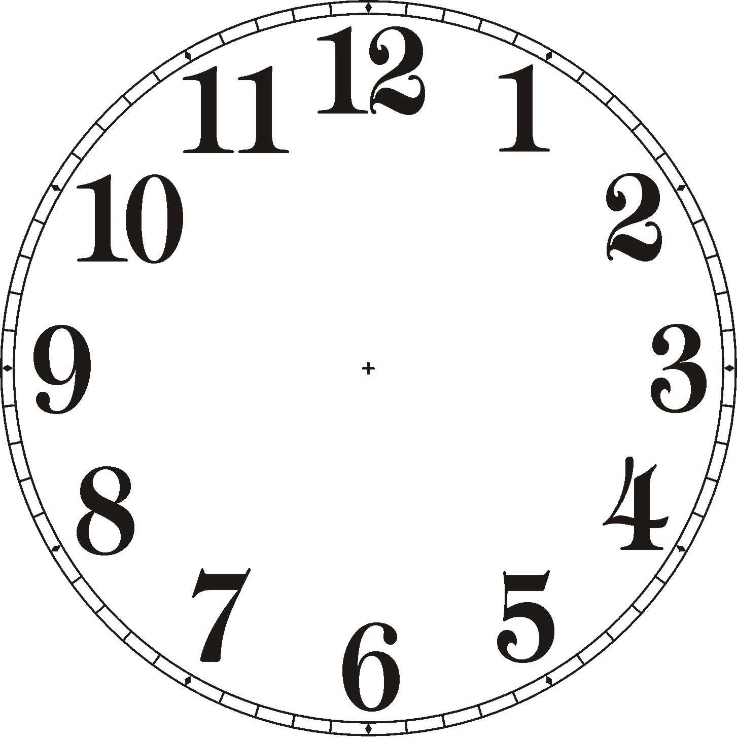 Blank Clock Clipart For Kids - ClipArt Best