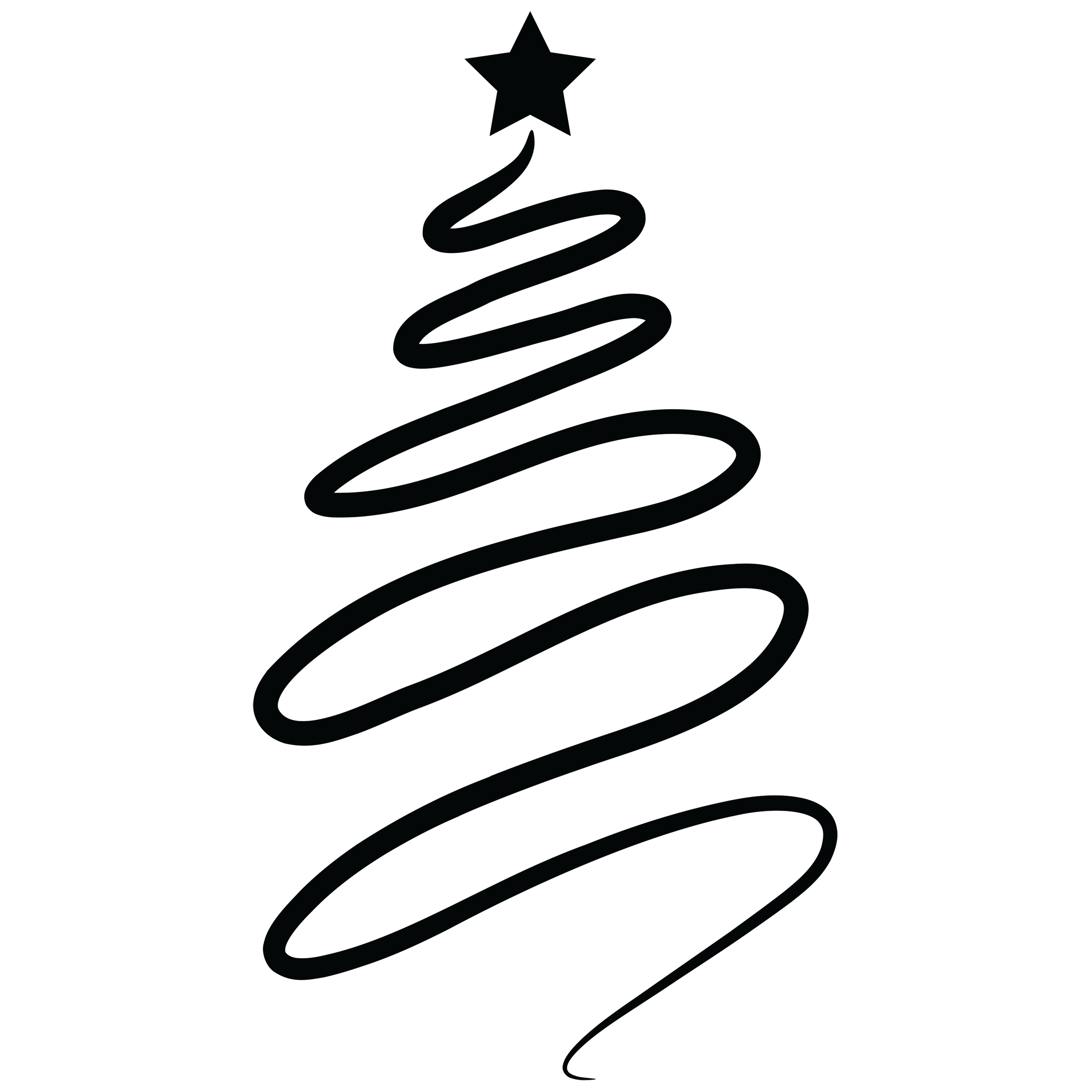 Xmas Tree Silhouette - Cliparts.co