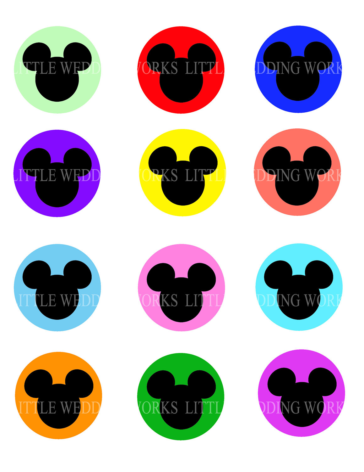Images For > Mickey Mouse Clip Art