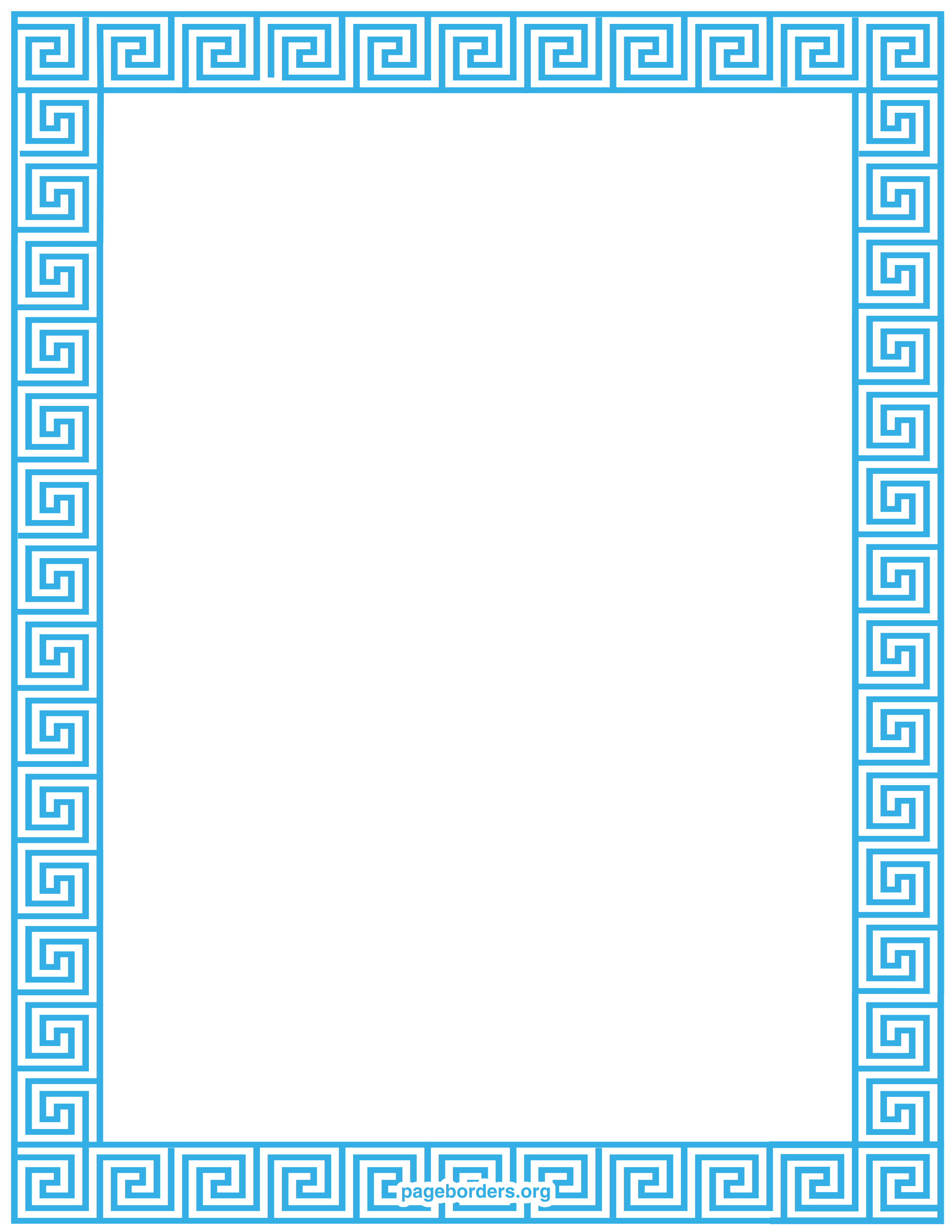 Free Pattern Borders: Clip Art, Page Borders, and Vector Graphics