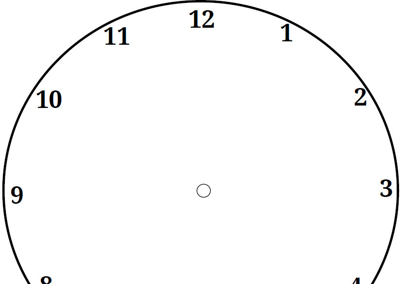 printable pdf analog clock worksheets - The Calendar Spot ...
