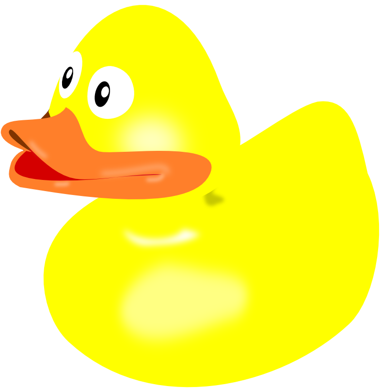Clipart - Bath Duck