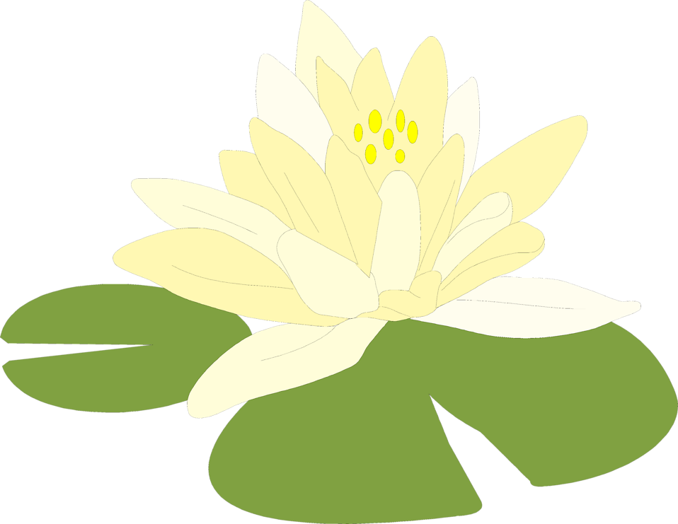 Free Stock Photos | Illustration of a flower on a lily pad ...
