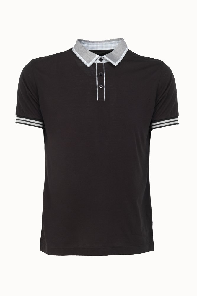 Plain Black Polo Shirt Back Images & Pictures - Becuo