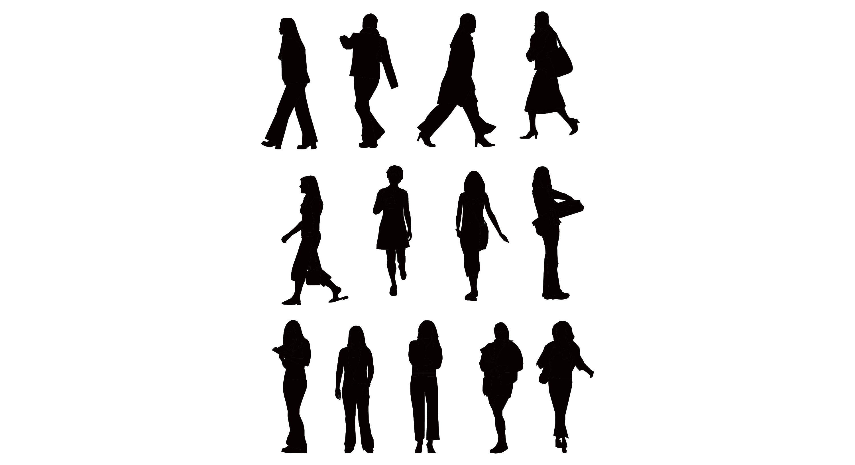 Free Vector People Silhouettes 15. - ClipArt Best - ClipArt Best