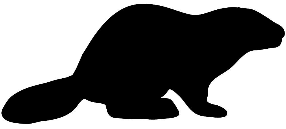 free clipart silhouette animals - photo #14