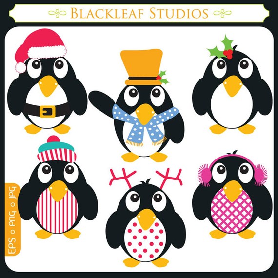 Holiday Penguin Clip Art | Clipart Panda - Free Clipart Images