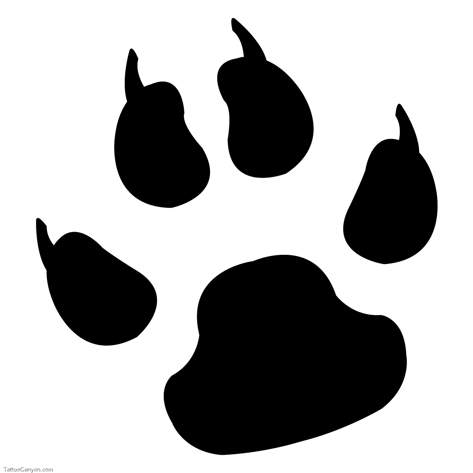 Tattoo's For > Native American Wolf Paw Tattoo