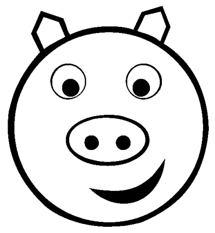 Cartoon Pig Head Clipartsco