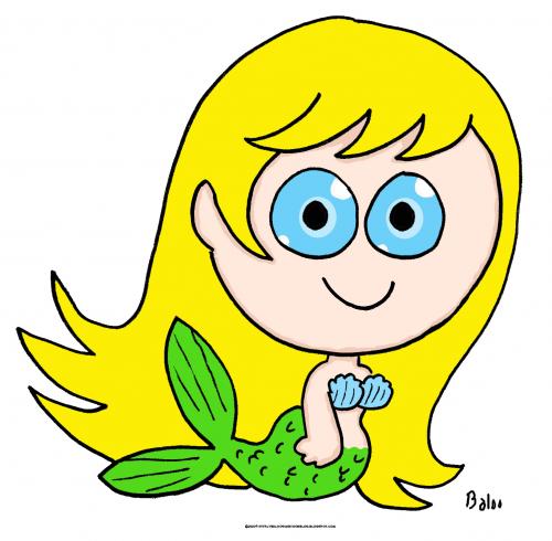 Cartoon Mermaids Pictures - Cliparts.co