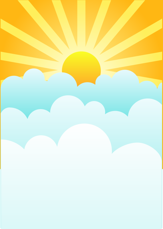 Sun And Clouds Clipart - ClipArt Best