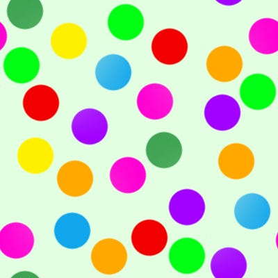 oneaxnet: Colourful Dots Wallpaper