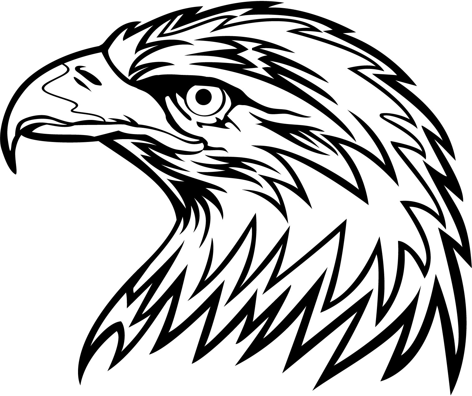eagle clip art outline - photo #19