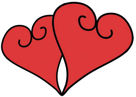 Clipart Heart Love Wedding,Echo's Free Heart Clipart for Arts ...