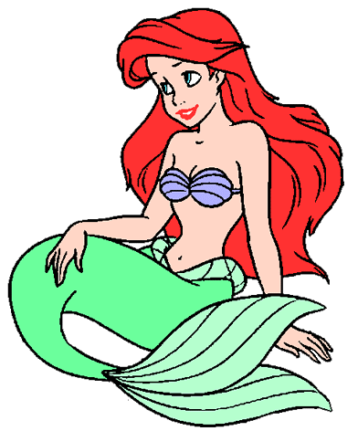 Ariel Clipart from Disney's | Clipart Panda - Free Clipart Images