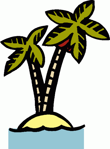 Palm Tree Island Clip Art Images & Pictures - Becuo