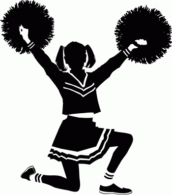 Cheerleader Silhouette Images - ClipArt Best