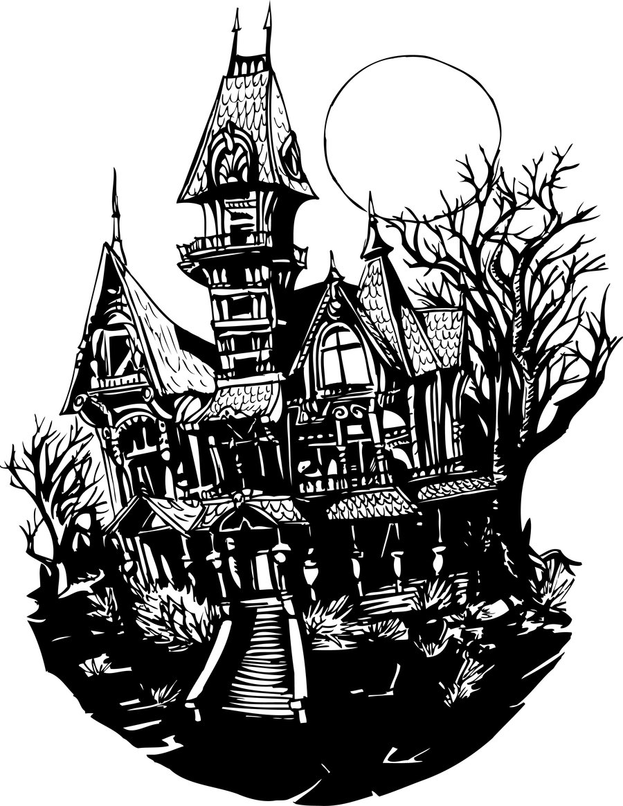 haunted house clipart - photo #49