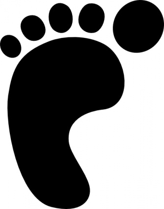 Feet Outline Clip Art | Clipart Panda - Free Clipart Images