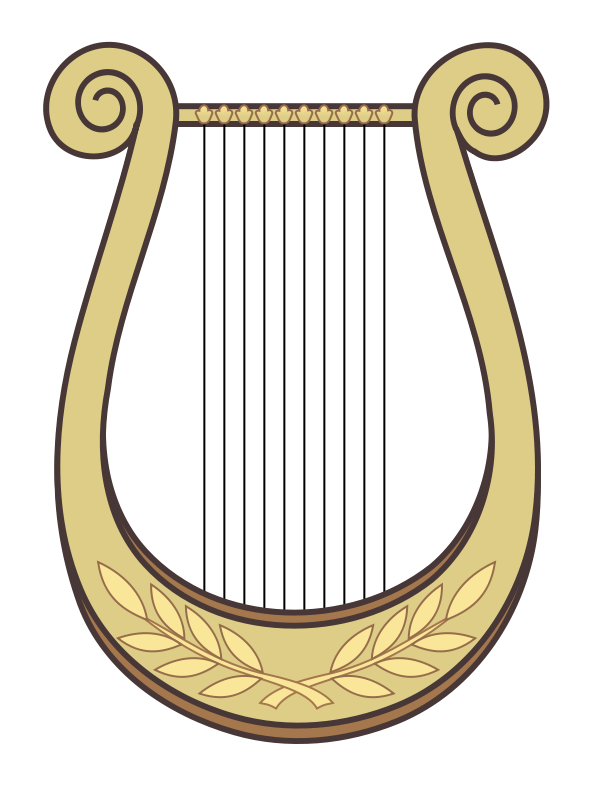 Clipart - harp