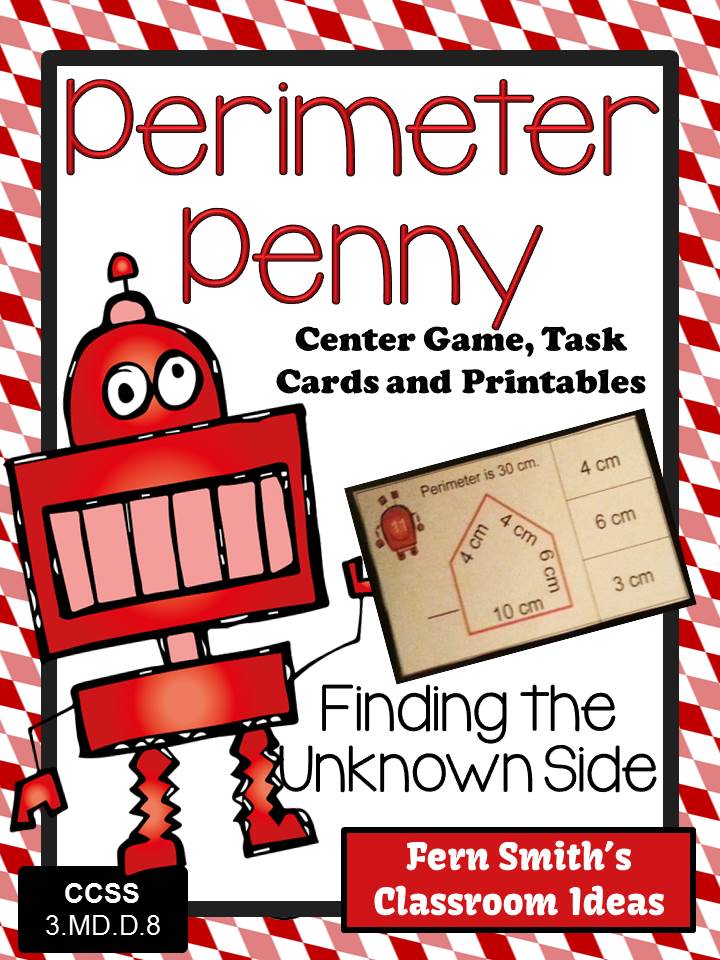 Fern Smith's Classroom Ideas!: Just Published ~ Perimeter Penny ...