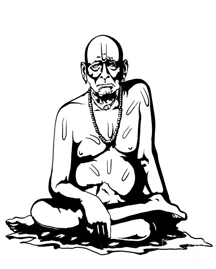 Akkalkot Swami Samrath by Artist Vivekananad Patil - Akkalkot ...