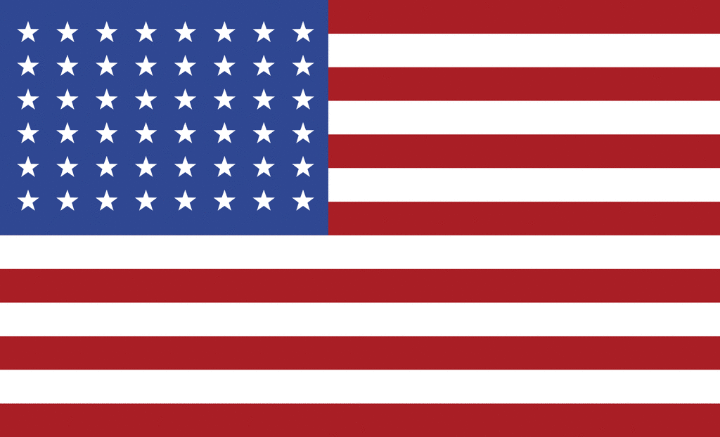 48 Star United States Flag, 1912 | ClipArt ETC
