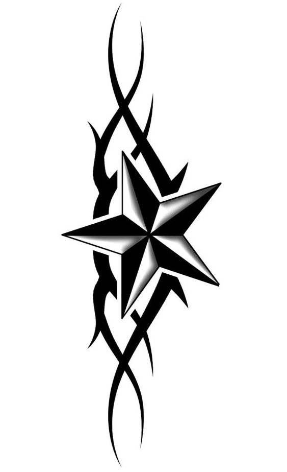 Star Tattoo Designs | The Body is a Canvas