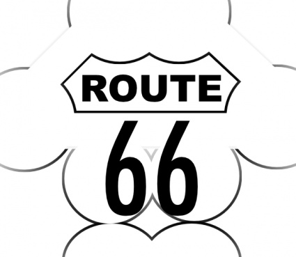 Download Route 66 Usa Highway clip art Vector Free
