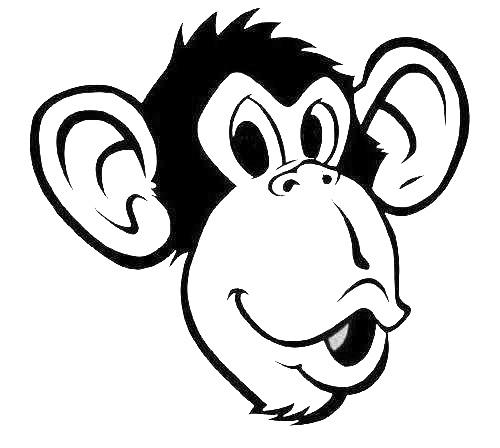 Monkey Drawing - Gallery