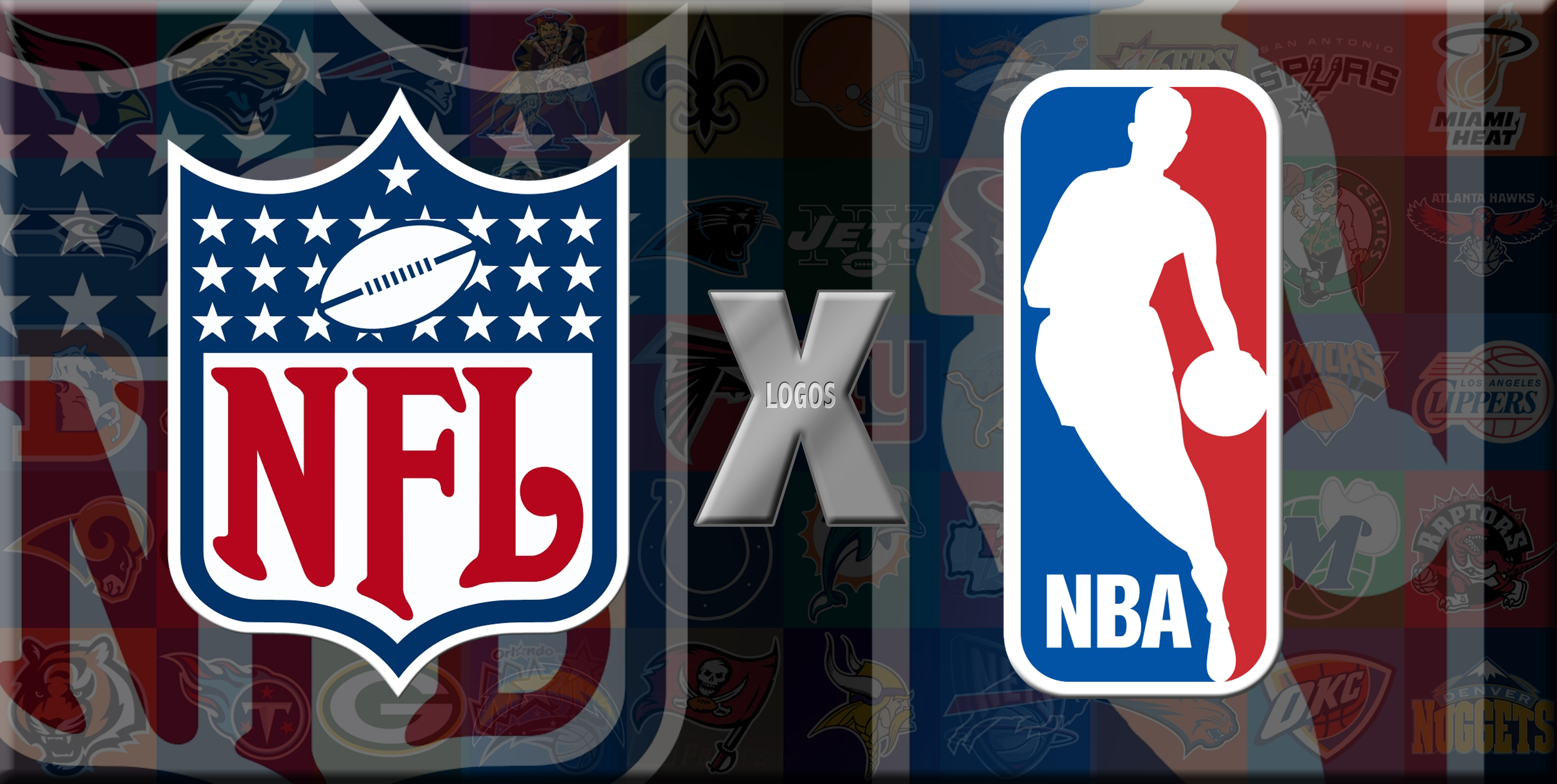 DailySnark EXCLUSIVE: NFL Logos X NBA Logos | Daily Snark