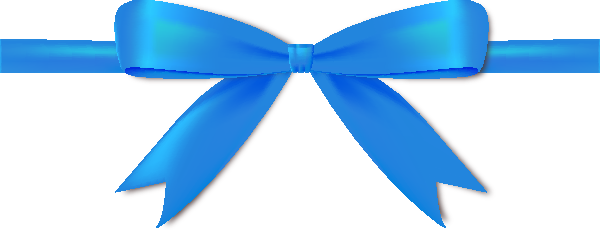 Blue Bow Ribbon Icon Vector Data | SVG(VECTOR):Public Domain ...