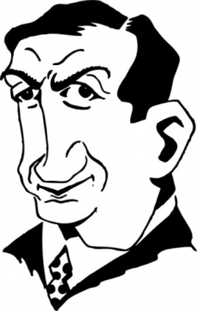 Cartoon Person Face clip art Vector | Free Download