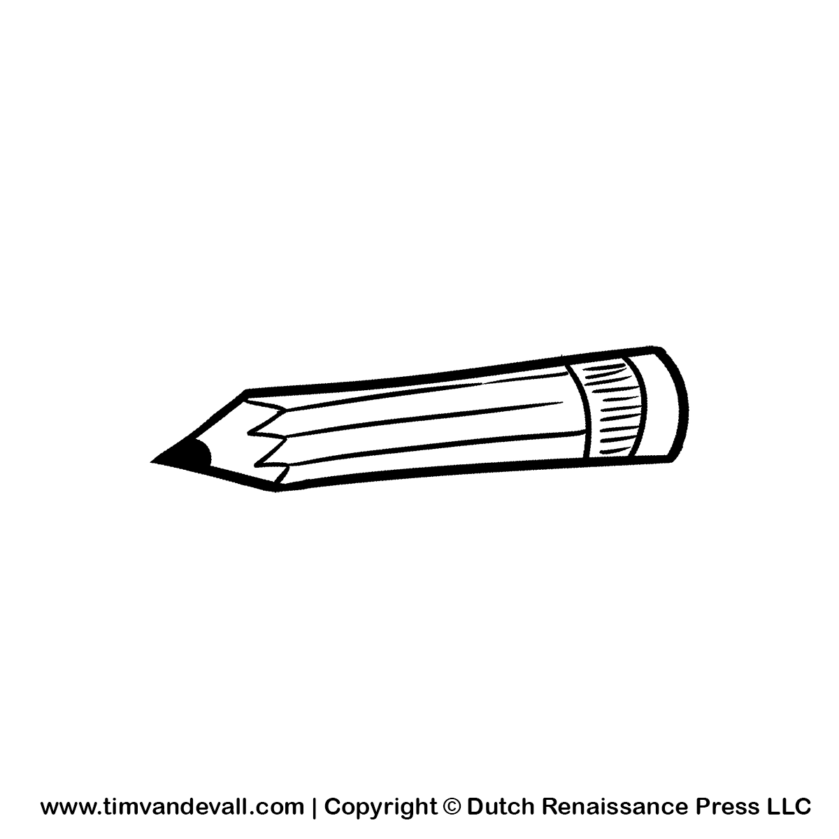 Pencil Clipart Black And White - Cliparts.co