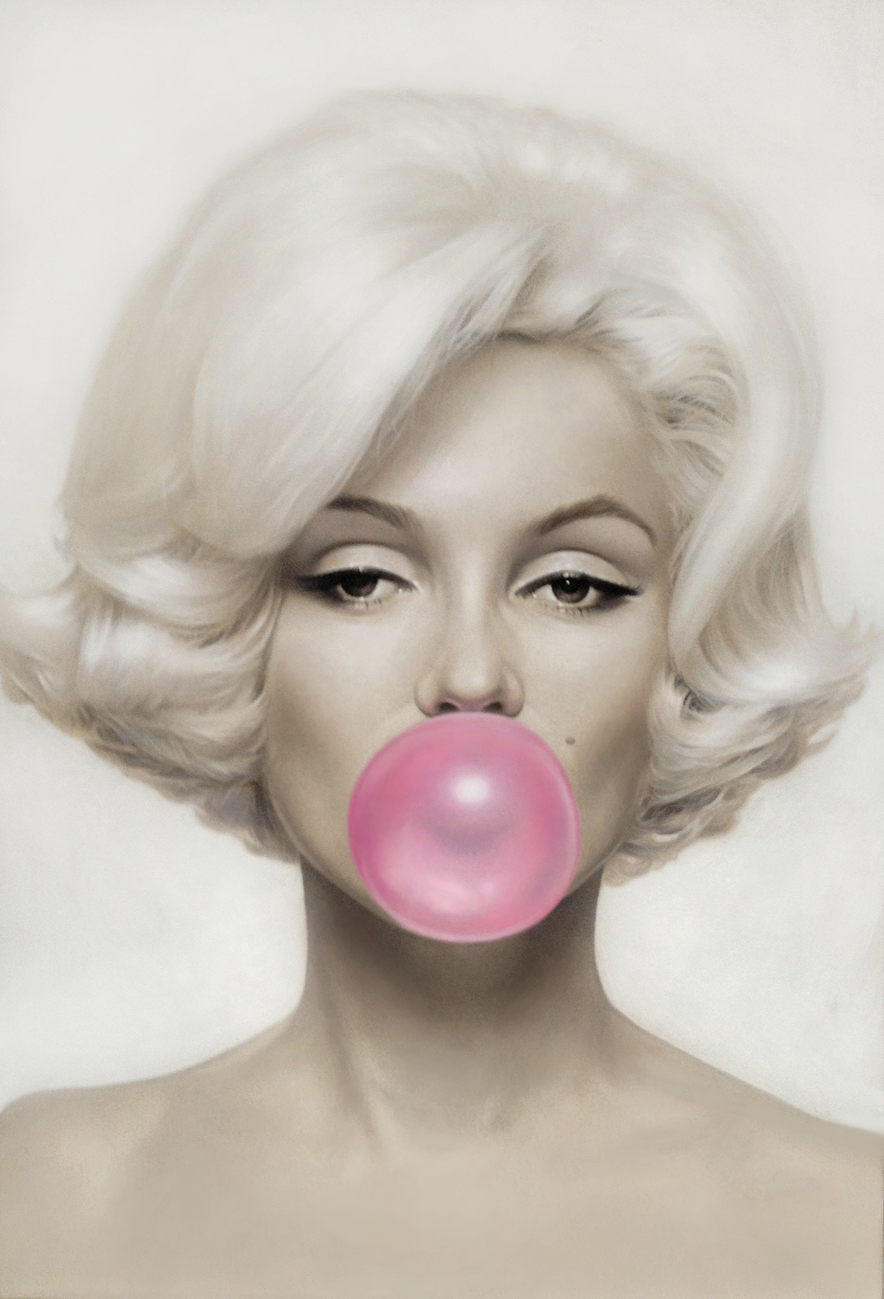 Cool Art: Pink Bubble Gum - Michael Moebius ... |