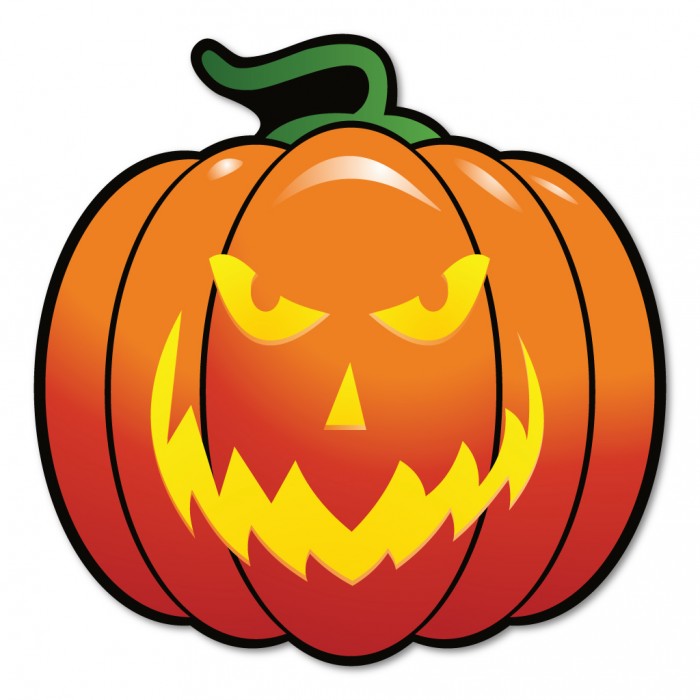 44" Scary Jack O' Lantern (Pumpkin) Halloween Yard Decorations ...