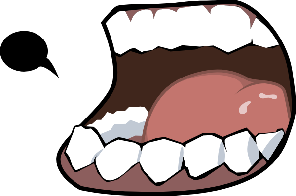 Angry Cartoon Mouth - Cliparts.co