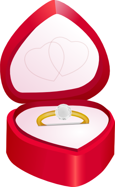 Engagement Ring clip art - vector clip art online, royalty free ...