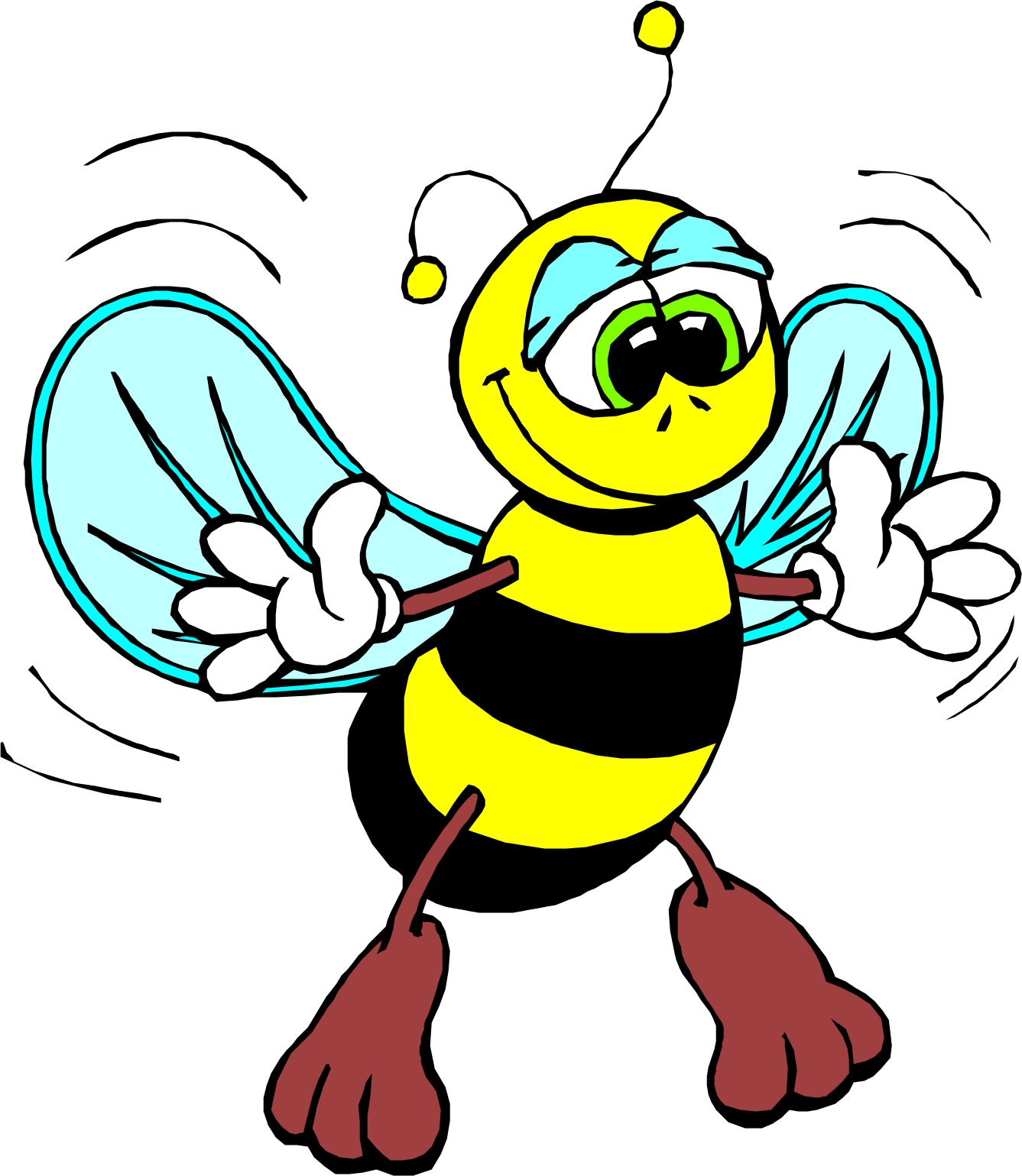 Cartoon Pictures Of Honey Bees - ClipArt Best