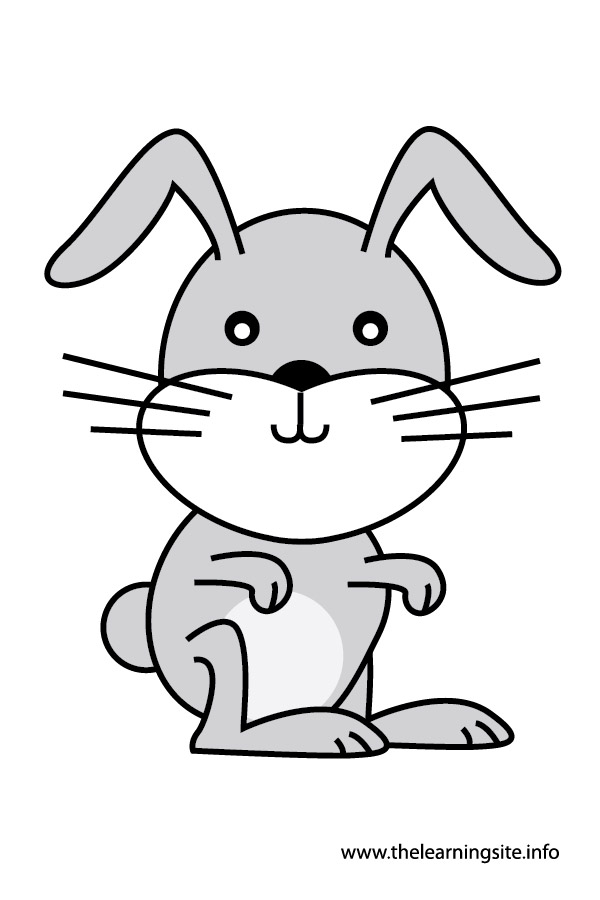 Rabbit Outline - Cliparts.co