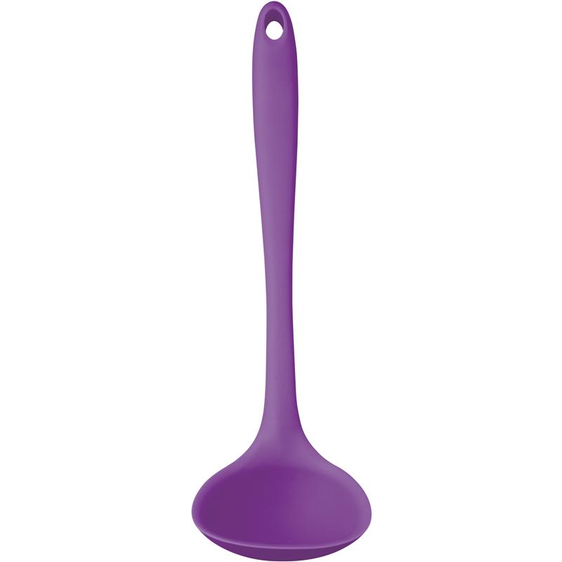 Kitchen Craft Colour Works Silicone Ladle 28 Cm Purple | Kitchen ...